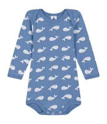 Rompertje Petit Bateau Body Us Ml Beach/Marshmallow