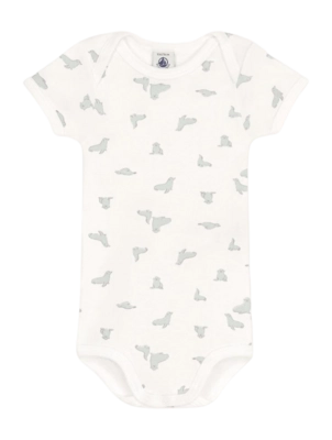 Baby-Body Petit Bateau Body Us Mc Marshmallow/Paul