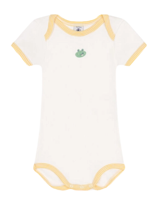 Baby-Body Petit Bateau Body Us Mc Marshmallow