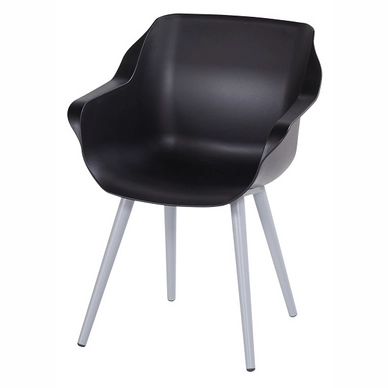Tuinstoel Hartman Sophie Studio Armchair Grey Black (set van 2)
