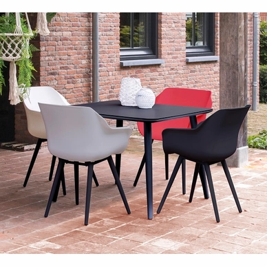Tuinstoel Hartman Sophie Studio Armchair Black Grey (set van 2)