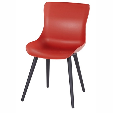 Tuinstoel Hartman Sophie Studio Dining Chair Black Red (set van 2)