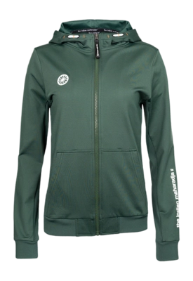 Tennis Hoodie The Indian Maharadja Women Kadiri Hooded Jacket Forest Green