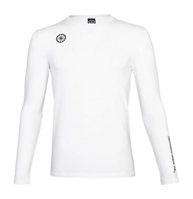 Ondershirt The Indian Maharadja Men Thermo Long Sleeve White