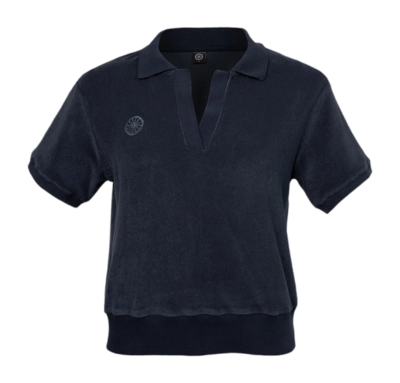 Polo Shirt The Indian Maharadja Women Terry Polo Shirt Night Blue