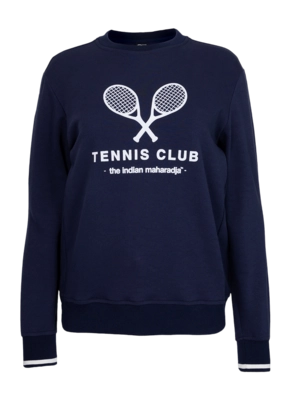 Trui The Indian Maharadja Girls Tennis Club Sweater Royal Blue
