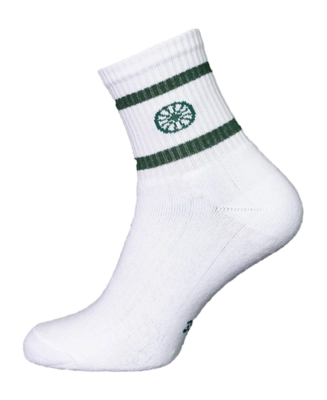 Tennis Socks The Indian Maharadja Unisex Striped Sock Low Length Forest Green