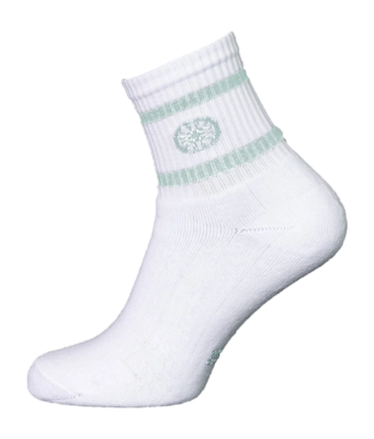Tennis Socks The Indian Maharadja Unisex Striped Sock Low Length Light Mint