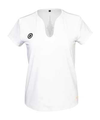 Tennis Shirt The Indian Maharadja Women Breeze Tee Bright White