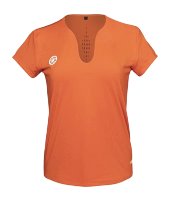 Tennisshirt The Indian Maharadja Women Breeze Tee Sunset Orange