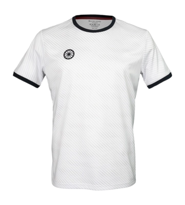 Tennisshirt The Indian Maharadja Herren Pique Printed Tee Bright White