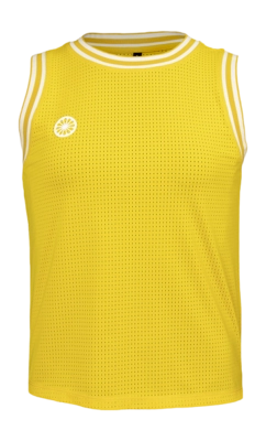 Tennis Shirt The Indian Maharadja Women Mesh Top Warm Yellow