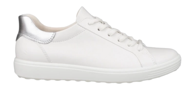 Sneakers ECCO Women Soft 7 White/Pure Silver