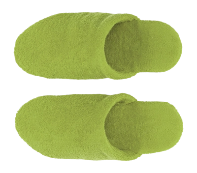 Frottee Badeslipper Abyss & Habidecor Alex Apple Green