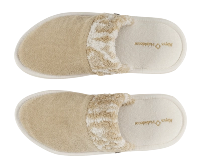 Frottee Badeslipper Abyss & Habidecor Sauvage Sand