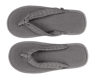 Frottee Badeslipper Abyss & Habidecor Pousada Gris