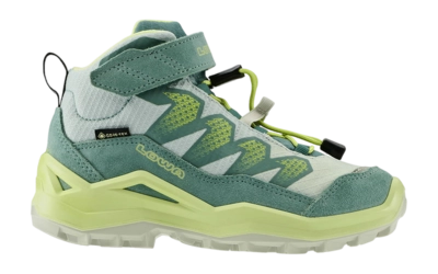 Wandelschoen Lowa Kids Maddox Pro GTX Mid Vc Jr Smoke Green/Milk Green