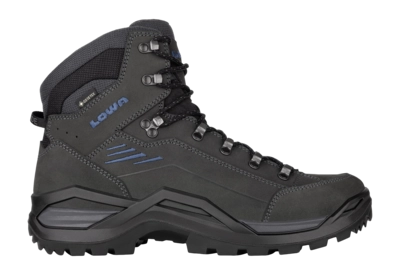 Wanderschuhe Lowa Renegade Evo GTX Mid Wide Herren Anthracite/Steel Blue
