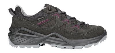 Wandelschoen Lowa Women Sirkos Evo GTX Lo Graphite/Ice Blue