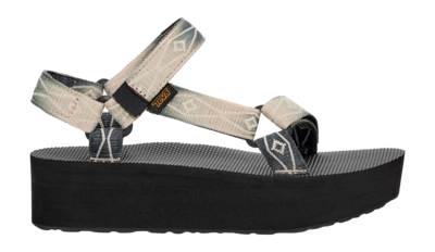 Teva Women Flatform Universal Sunscape Waterless Black Cream