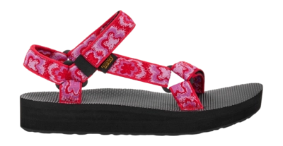 Sandals Teva Women Midform Universal Neon Floral Pink Purple