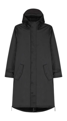 Regenmantel Maium Original Unisex Black Reflective
