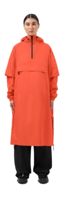 Poncho Maium Unisex Poncho Shocking Orange
