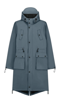 Regenmantel Maium Original Parka Unisex Blue Grey