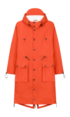 Regenmantel Maium Light Weight Parka Unisex Shocking Orange