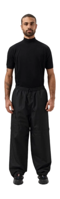 Pantalon de Pluie Maium Unisexe Zip Pants Black