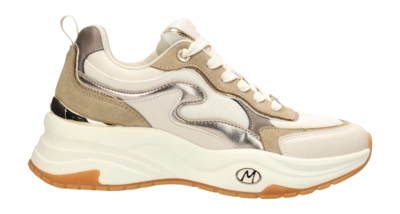 Sneaker Mexx Palma Ora Damen Beige / Off-White