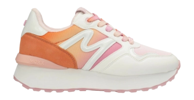 Sneaker Mexx Juju Humper Damen Orange / Pink / White