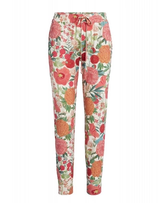 Pyjamahose Essenza Jules Florentien Damen Lobster pink