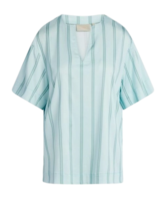 Pyjamashirt Essenza Women Lily Lova Pastelblauw