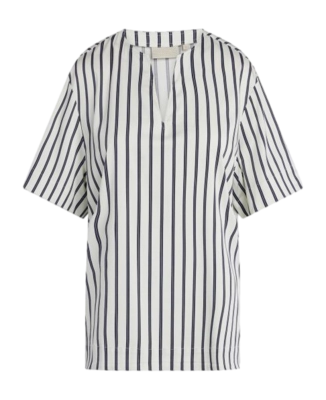 Pyjamashirt Essenza Lily Libba Damen Vanille