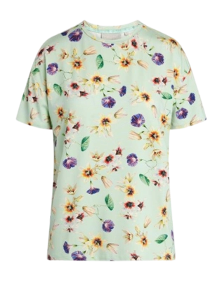 Pyjamashirt Essenza Denna Fiorre Damen Subtle green
