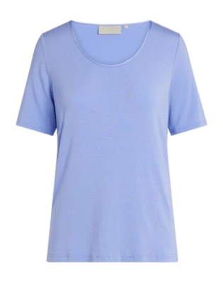 Pyjamashirt Essenza Julot Uni Damen Lavendelblau