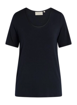 Pyjamashirt Essenza  Julot Uni Damen Anthrazit