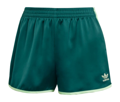 Short Adidas Women Adicolor 3-Stripes Sprinter Collegiate Green / Semi Green Spark