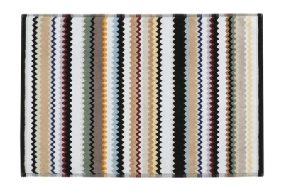 Bath Mat Missoni Curt Black Multi-coloured