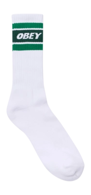 Socks Obey Men Cooper II White / Green