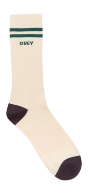 Socks Obey Men Soccer Unbleached / Green 25