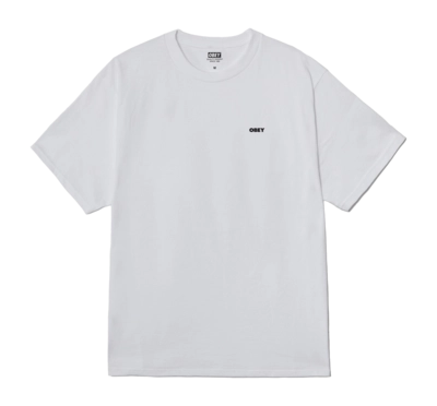 T-Shirt Obey Cosmic Noise Herren White