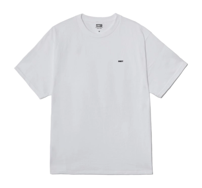 T-Shirt Obey Homme Target Icon White