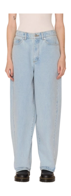 Jeans Obey Women Leah III Baggy Denim Lucid
