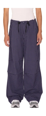 Pants Obey Women Circa Parachute Blue Multi