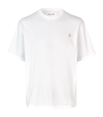 T-Shirt Samsoe Samsoe Unisex Sawandering Weiß Wandering