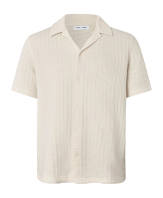 Shirt Samsoe Samsoe Men Sakvistbro Clear Cream 25