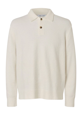 Poloshirt Samsoe Samsoe Herren Sanino Clear Cream