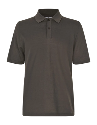 Poloshirt Samsoe Samsoe Herren Sarowan Knit Beluga